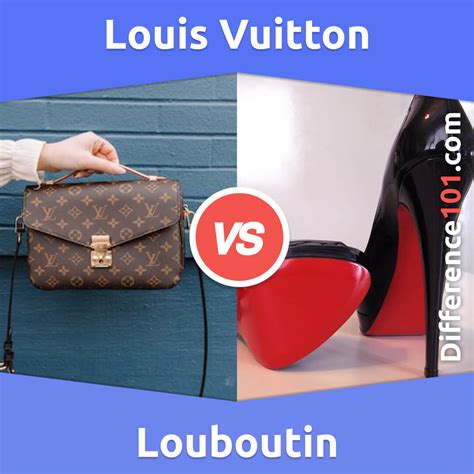 louis vuitton shoes vs louboutin